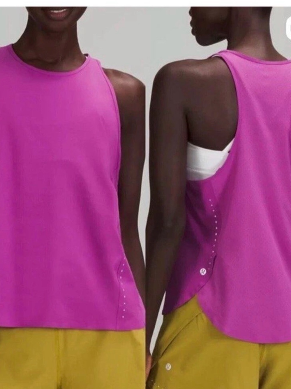 lululemon athletica lightweight stretch running Tank